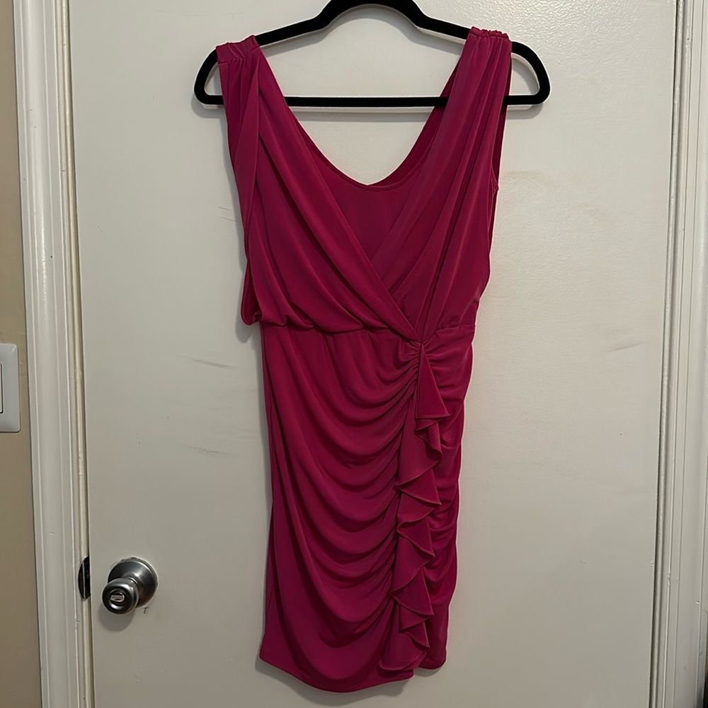 Dress Used size 2 Dark Fushia